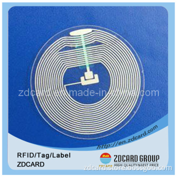 3X8 A4 Size Em4200 RFID Inlay